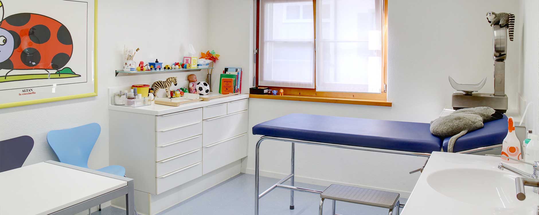 Dr. med. Beat Schenk - Behandlungszimmer